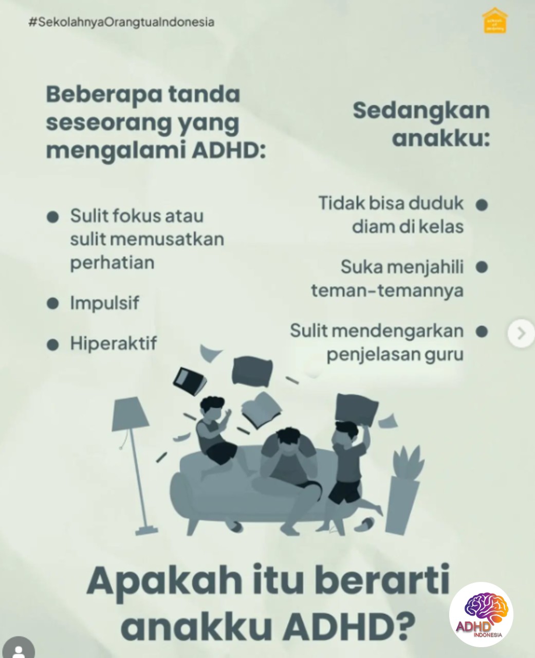 Ciri dan Gejala ADHD pada Anak Usia Dini di Kabupaten Kuantan Singingi