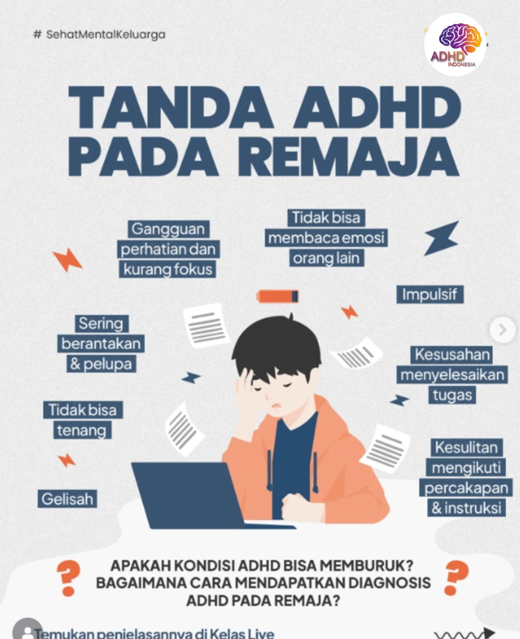 Screening ADHD Non-Diagnostik: Edukasi Awal bagi Orang Tua di Kabupaten Kuantan Singingi
